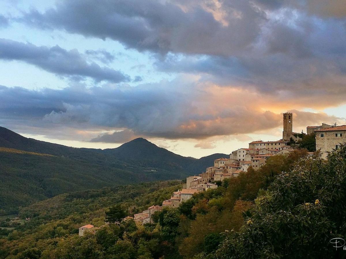 Atmospheric Apartment In Authentic House Near Beautiful Sasso Pisano Extérieur photo